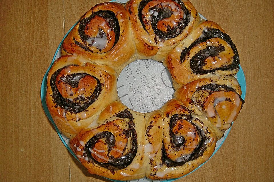 Mohnstrudel - Kranz