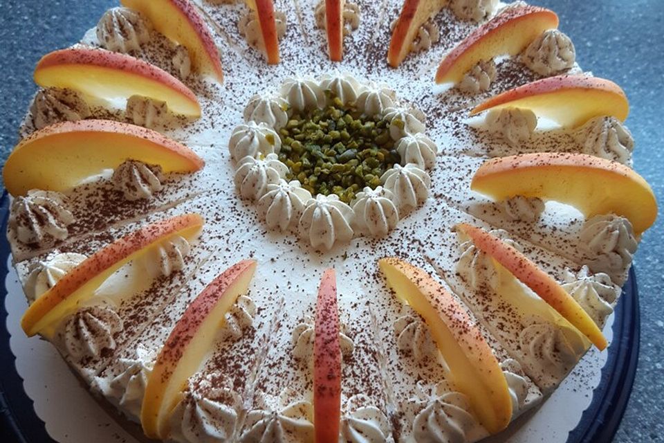 Apfel - Wein - Torte