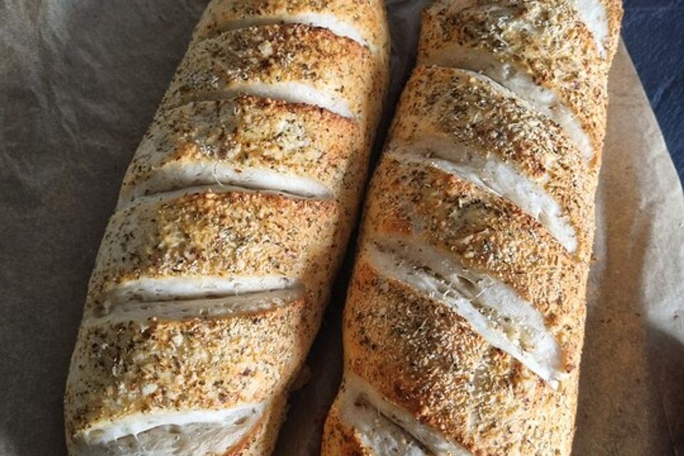 Parmesan - Oregano - Baguettes