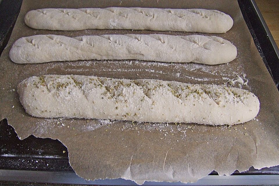 Parmesan - Oregano - Baguettes