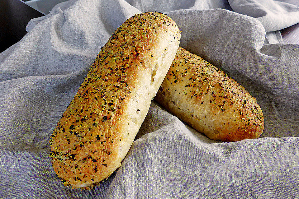 Parmesan - Oregano - Baguettes