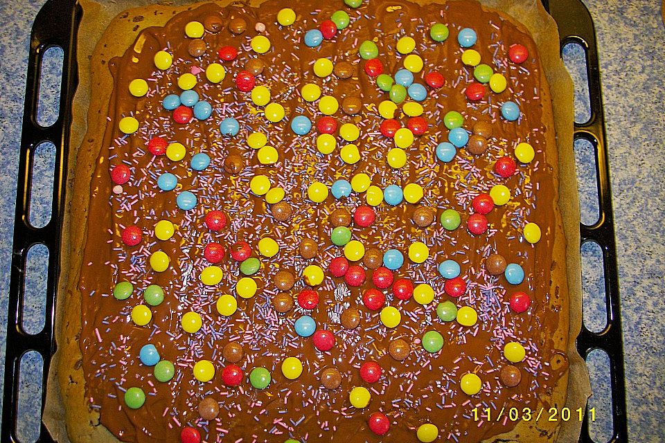 Schoko - Bananen - Kuchen