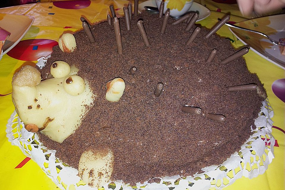 Schoko - Igel - Kuchen