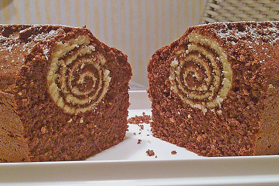 Rouladen - Schoko - Nusskuchen