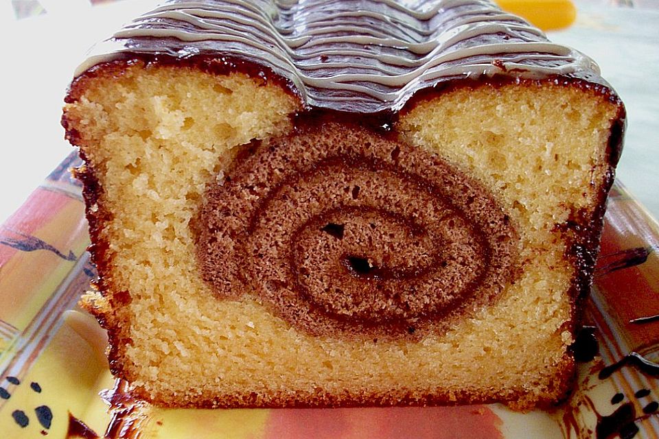 Rouladen - Schoko - Nusskuchen