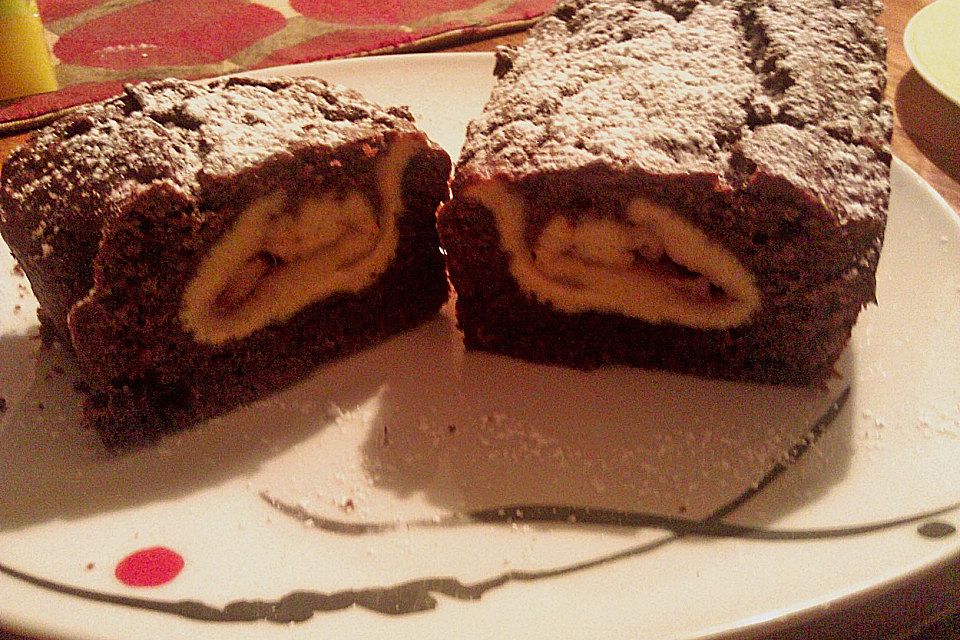 Rouladen - Schoko - Nusskuchen