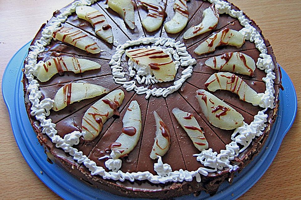 Birnen - Schoko - Torte