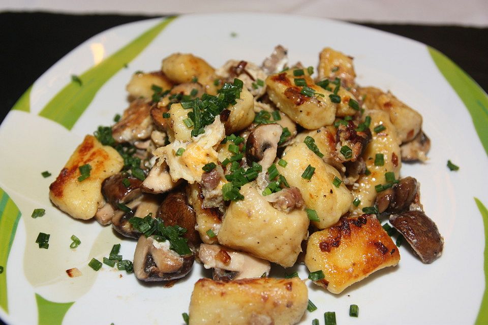 Champignon - Gnocchi - Pfanne