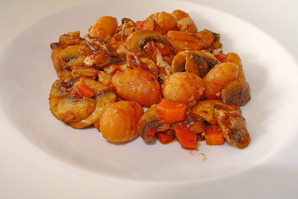 Champignon - Gnocchi - Pfanne