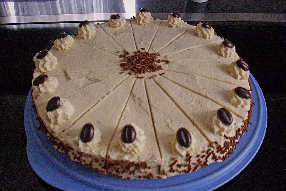 Mokka - Sahne - Torte