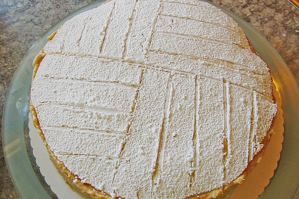 Apfelcreme - Torte