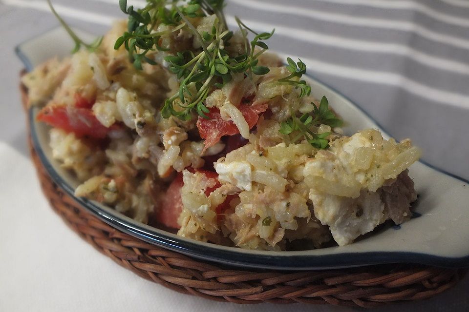 Thunfisch - Reis - Salat