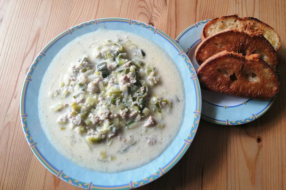 Lauchsuppe