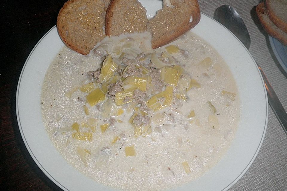 Lauchsuppe