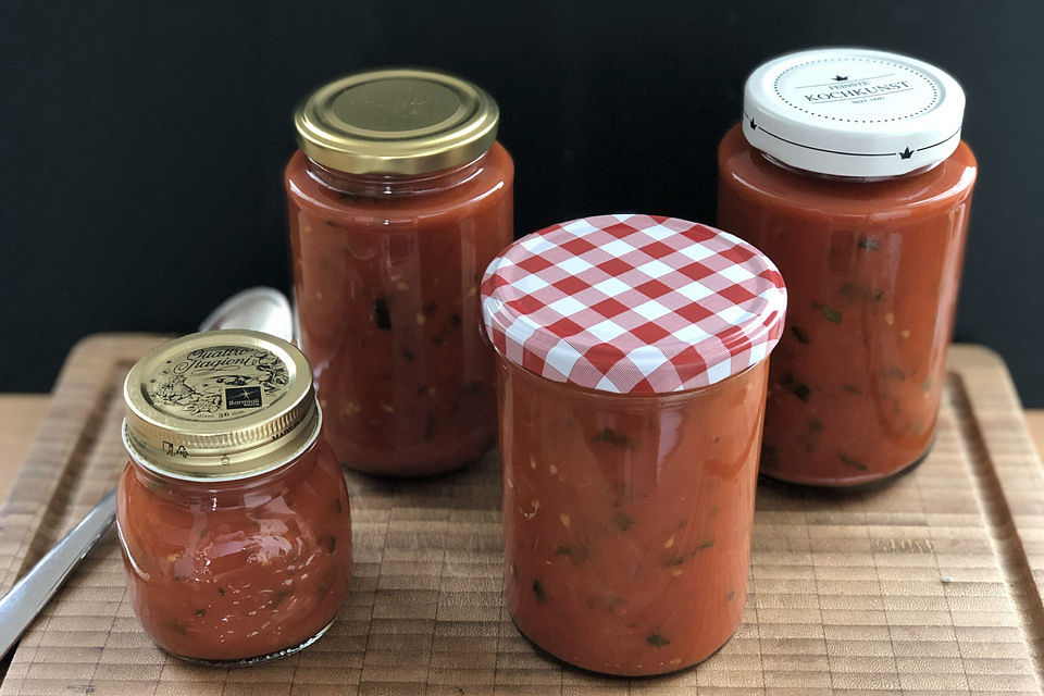 Tomatensugo, hausgemacht