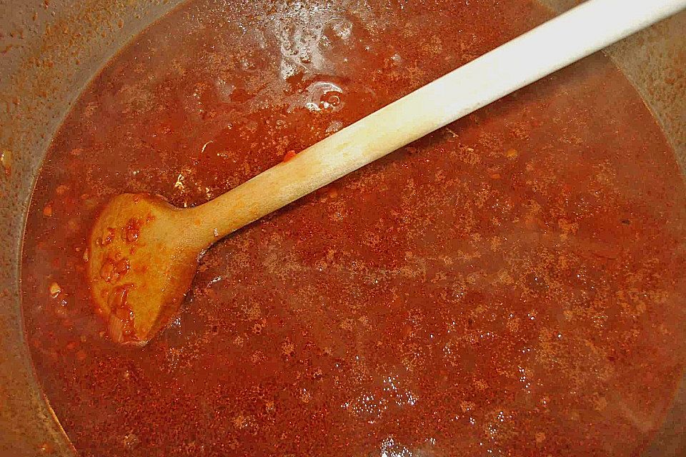 Tomatensugo, hausgemacht