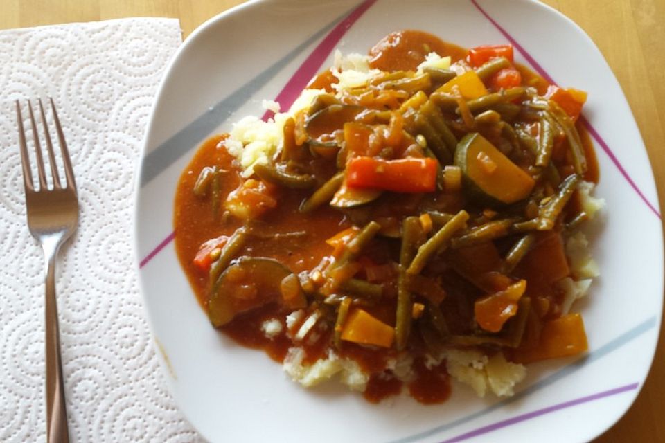 Bohnengulasch