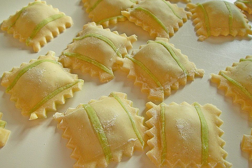 Ravioli mit Pilzfüllung