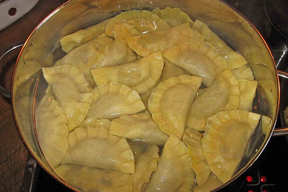 Ravioli mit Pilzfüllung