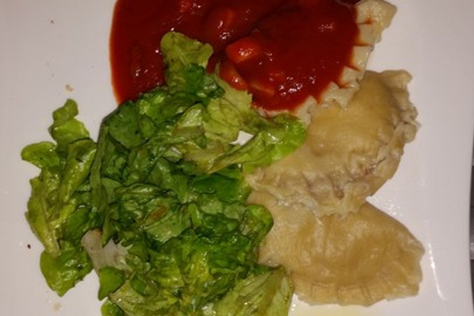 Ravioli mit Pilzfüllung