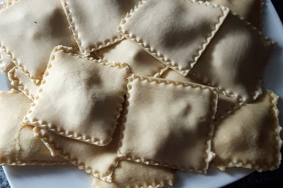 Ravioli mit Pilzfüllung