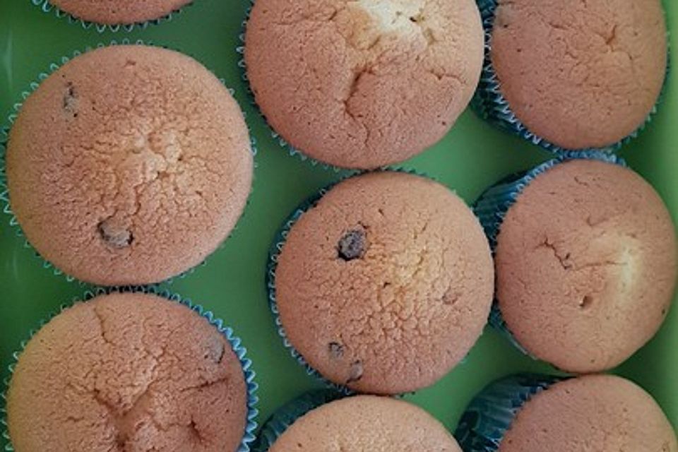 Muffins mit Schokosplittern