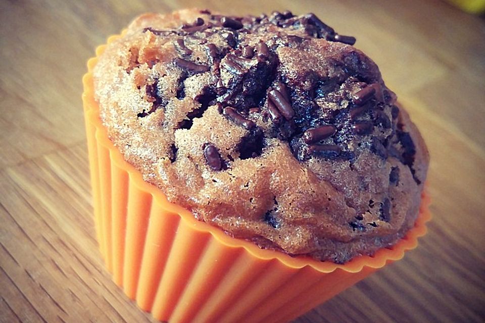 Muffins mit Schokosplittern