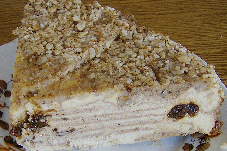 Käse - Pflaumenmus Kuchen