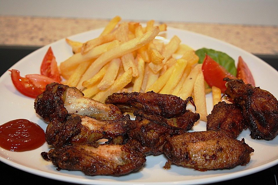 Scharfe Chicken - Wings