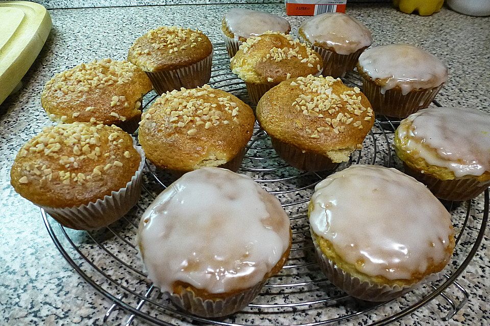 Zitronen - Joghurt - Muffins