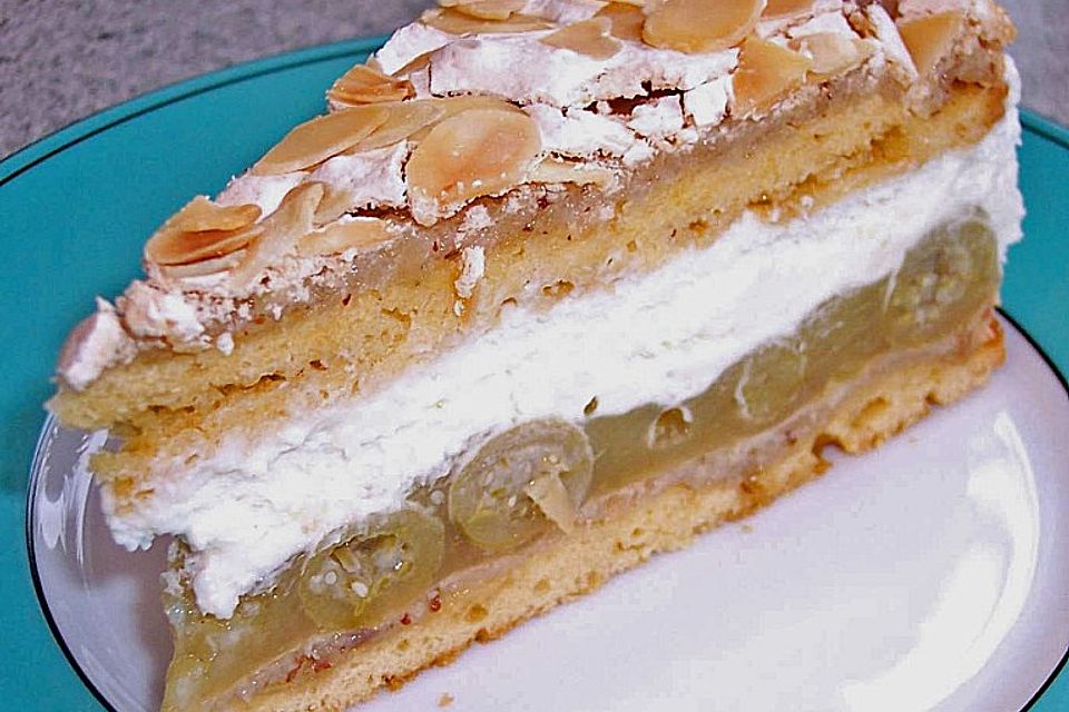 Irische Stachelbeertorte