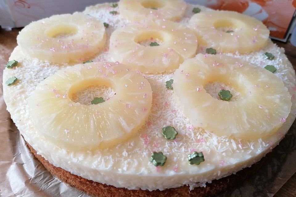 Ananas - Kokos - Kuchen