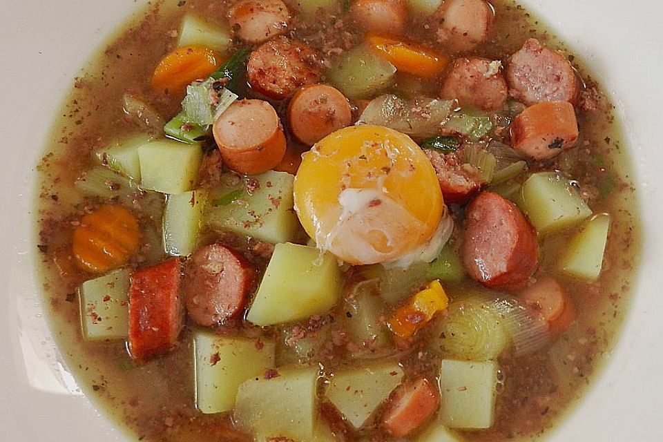 Oma Hildes schlesische Kartoffelsuppe