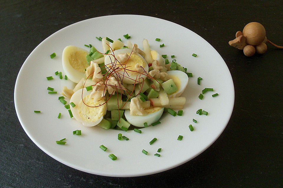 Eiersalat mit Avocado