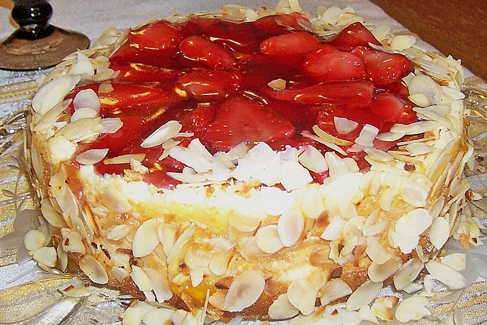 Erdbeer - Käse - Torte