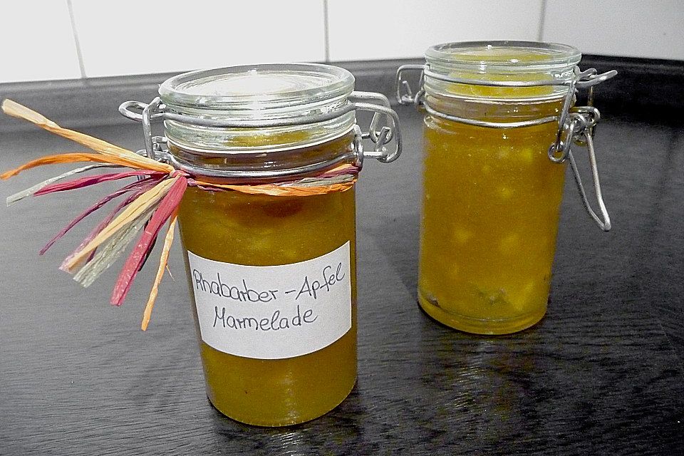 Rhabarber - Apfel - Konfitüre