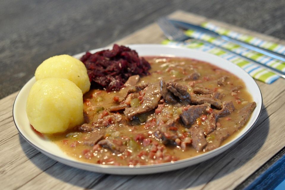 Boeuf Stroganow