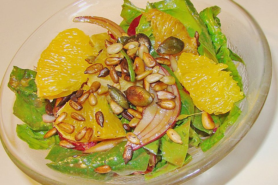 Spinat - Orangen - Salat