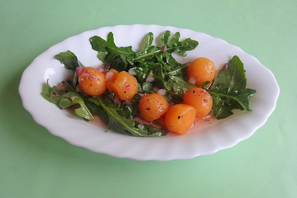 Rucola - Melonen - Salat