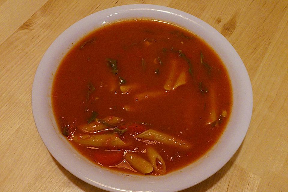 Paprika-Chili-Suppe