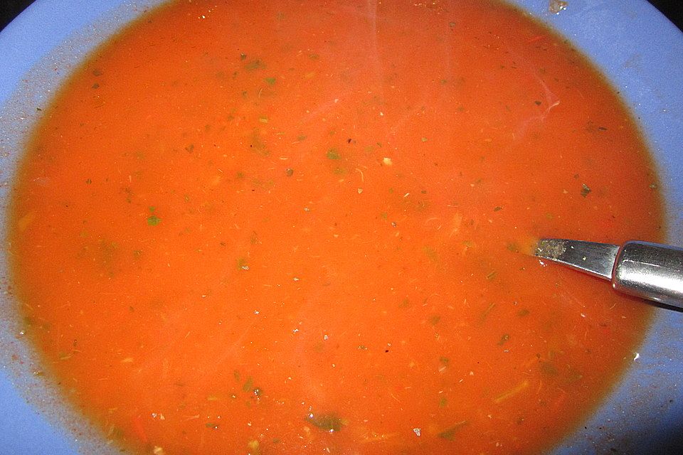 Paprika-Chili-Suppe