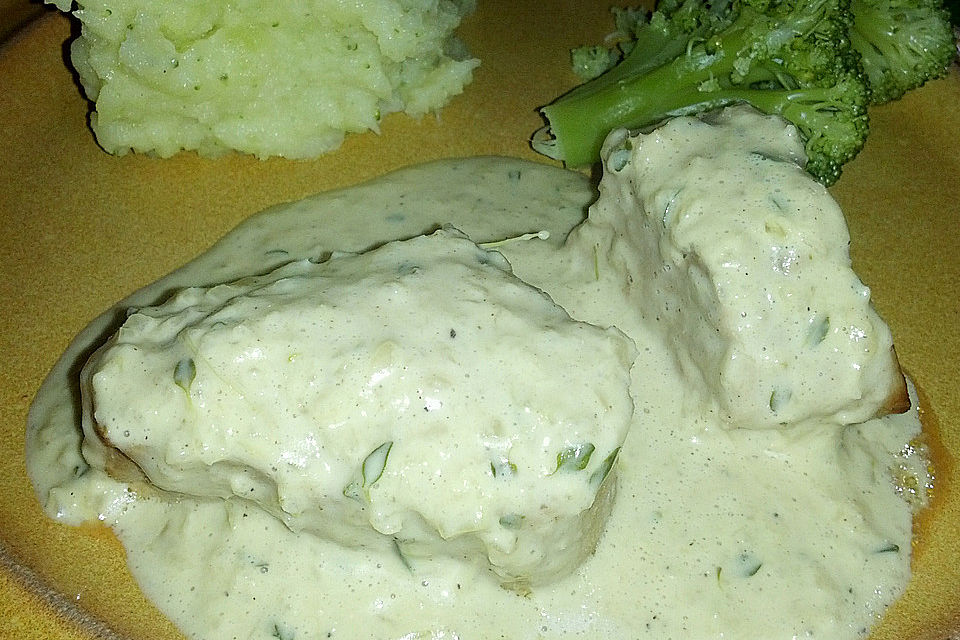 Schweinefilet mit Senfsauce