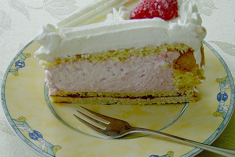 Erdbeer - Schmand - Torte