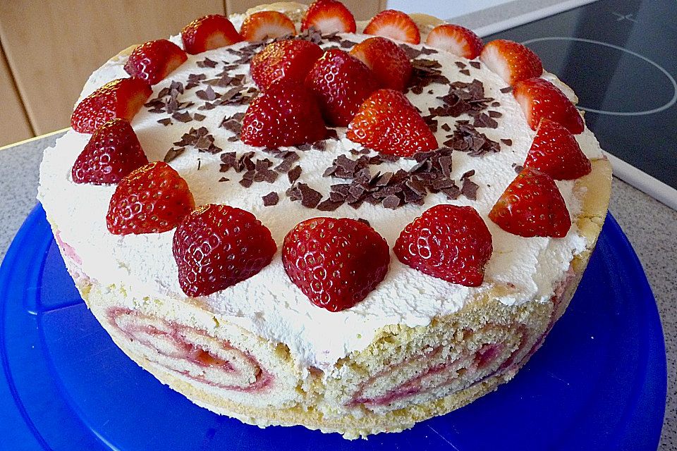 Erdbeer - Schmand - Torte