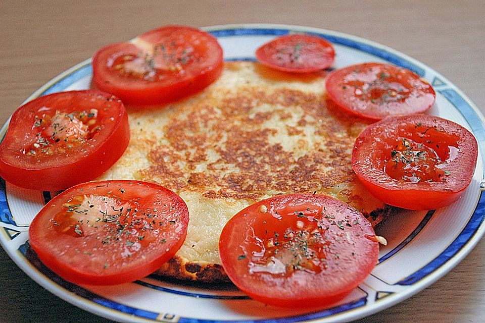 Käse aus der Pfanne