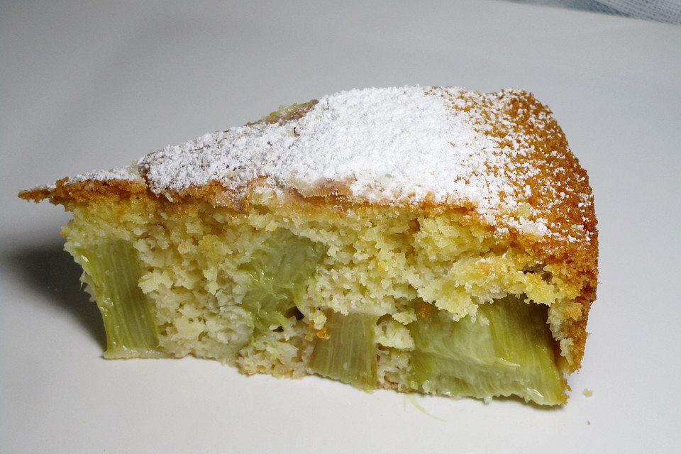 Flotter Rhabarberkuchen