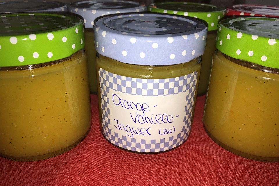 Orangen - Ingwer - Marmelade