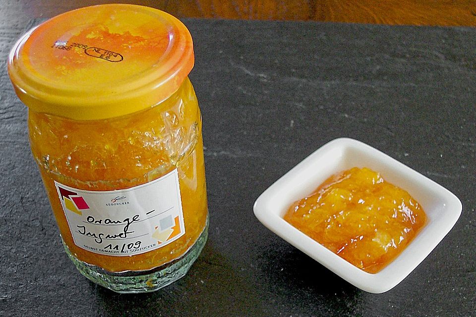 Orangen - Ingwer - Marmelade