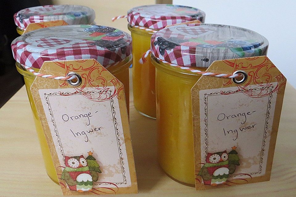 Orangen - Ingwer - Marmelade