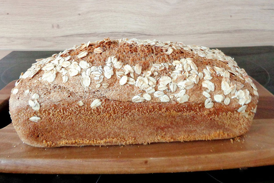 Dinkelbrot mit Buchweizen